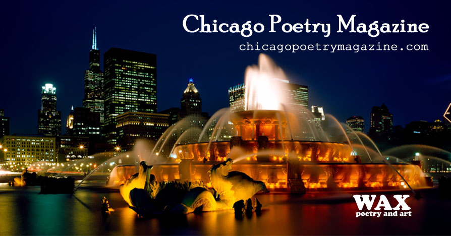 Title image shows a nightime view of Buckingham Fountain in Chicago.