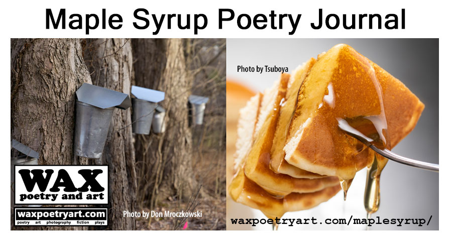 Maple Syrup Poetry Journal cover.