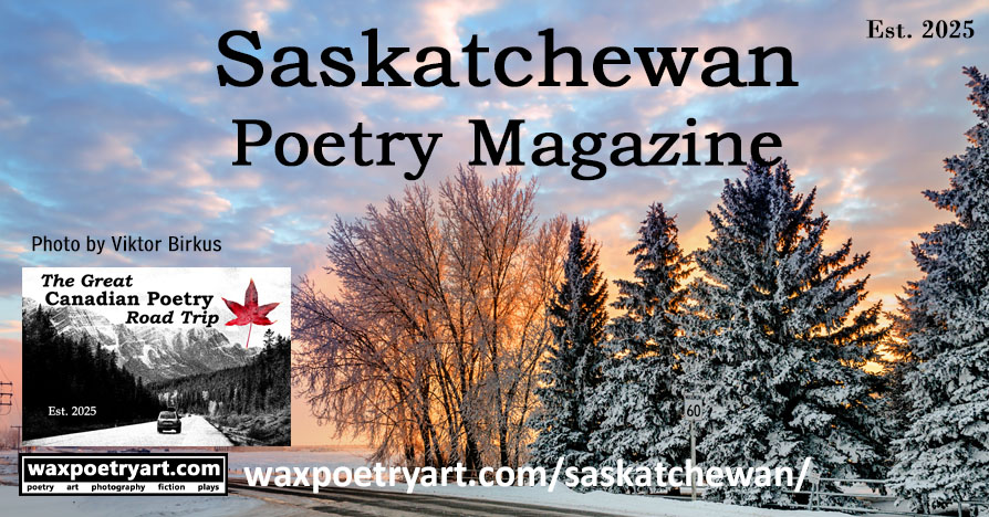 Saskatchewan Poetry Magazine cover.