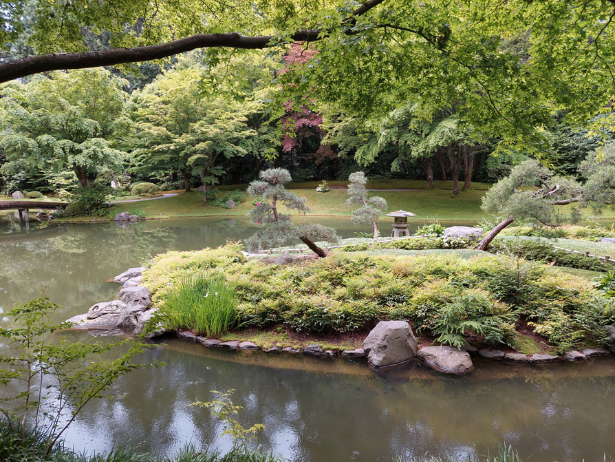 Photo of Nitobe Garden in Vancouver, British Colubmia, Canada.