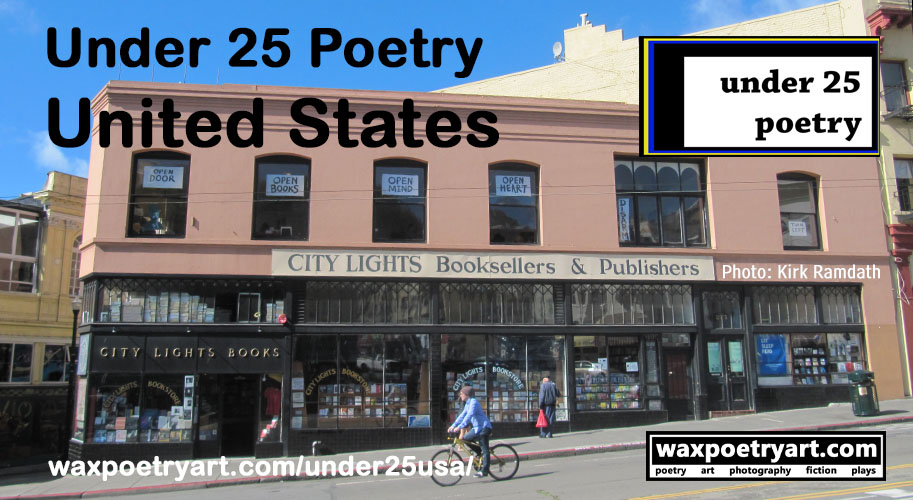 Cover photo shows the front of City Lights Booksellers in San Francisco.
	In the foreground, a cyclist rides down the road in front of the bookstore.