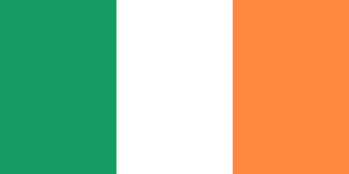 Image of the Ireland national flag.